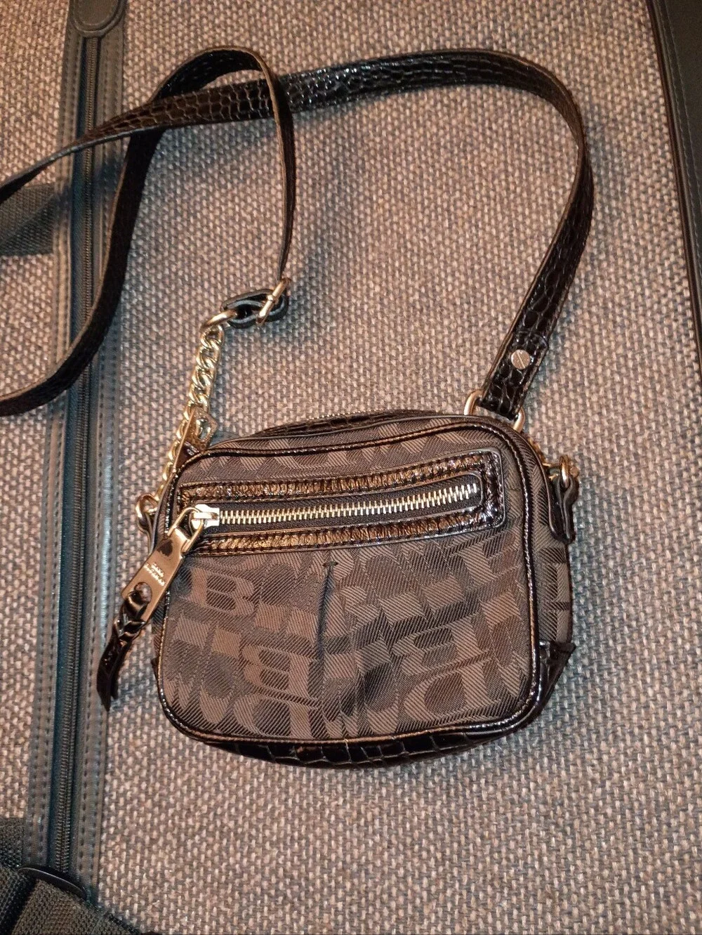Dana Buchman Black Signature Crossbody Bag